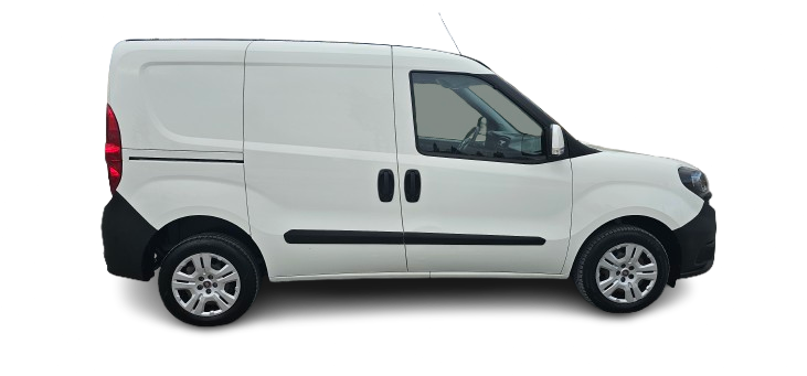 Fiat Doblo Cargo Diesel usada - vista lateral direita - TJBCars Golegã